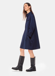 Lara Cotton Shirt Dress