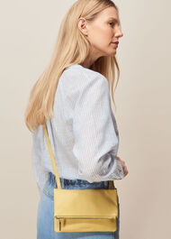 Issy Mini Foldover Bag Lemon