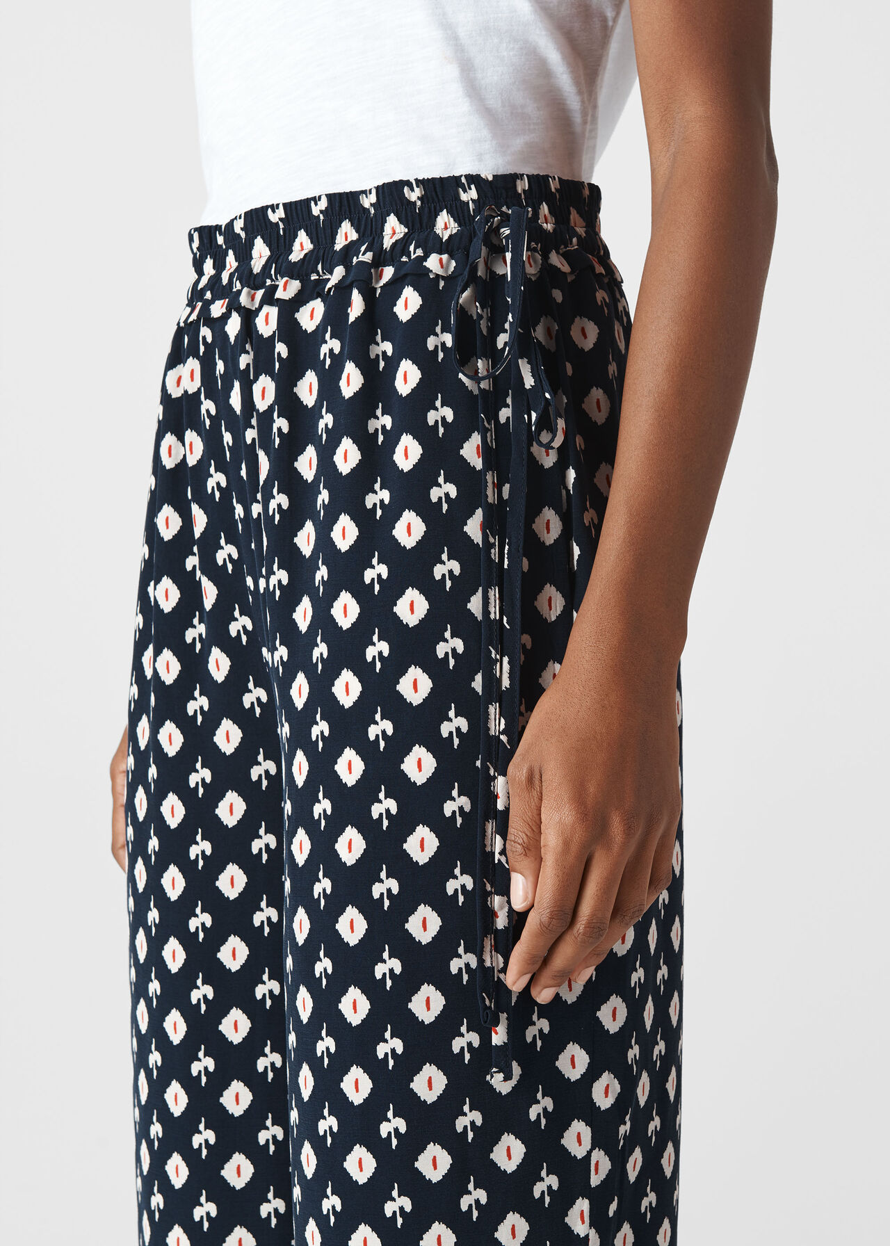 Ikat Printed Trouser Multicolour