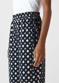 Ikat Printed Trouser Multicolour
