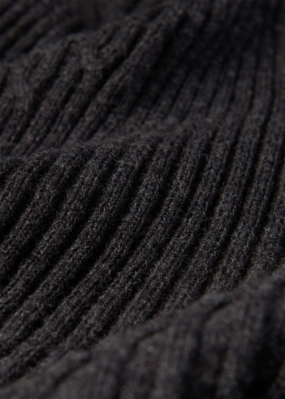 V Neck Cable Ribbed Knit Dress