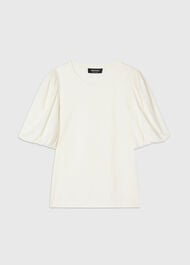 Puff Sleeve Detail Tee