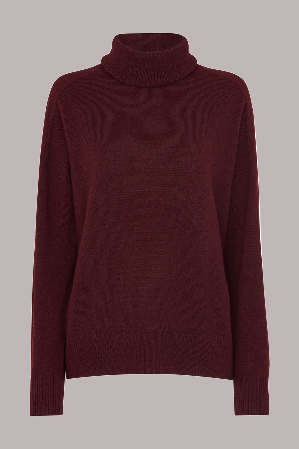 Cashmere Roll Neck Knit