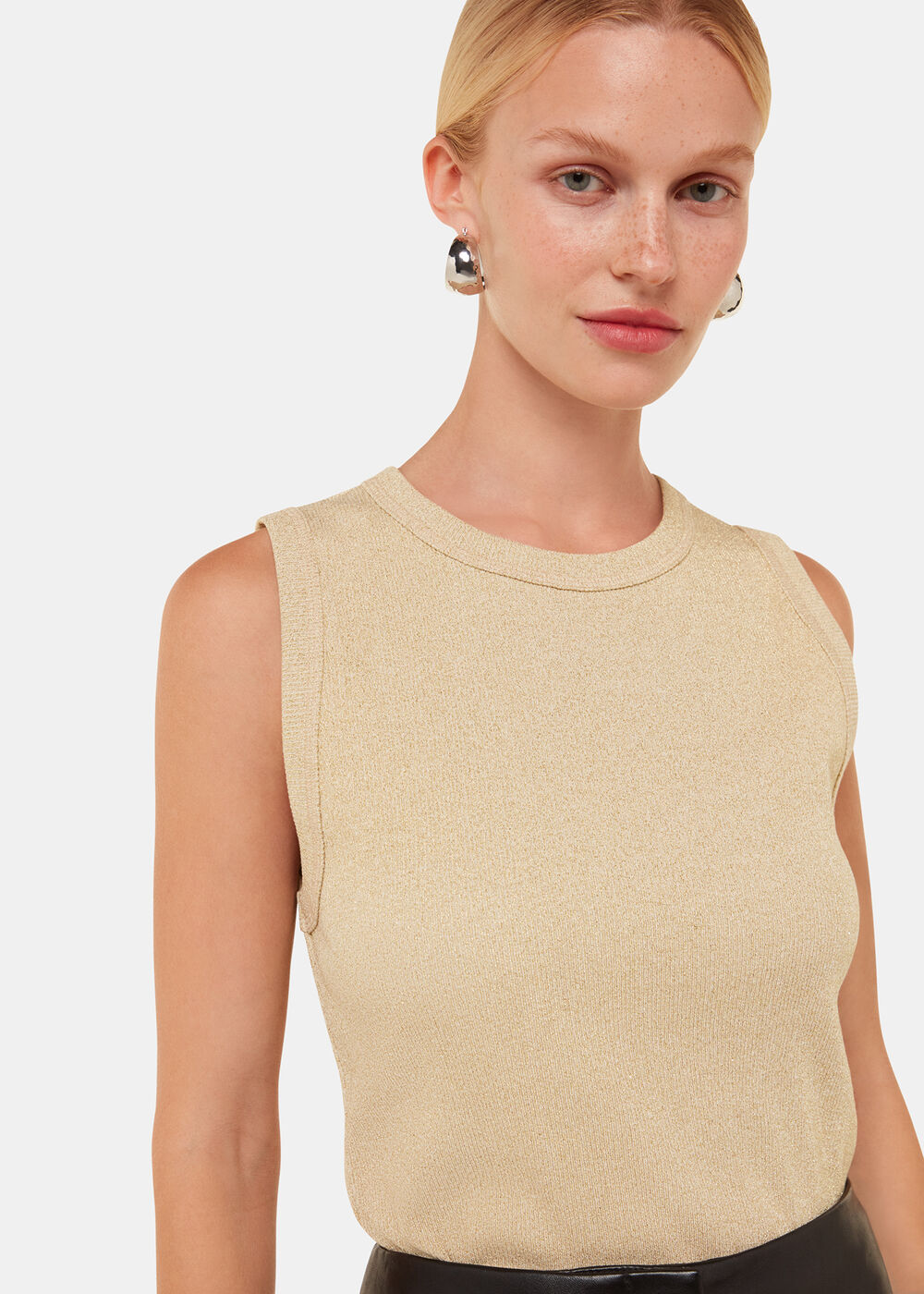 Gold Luna Sparkle Tank