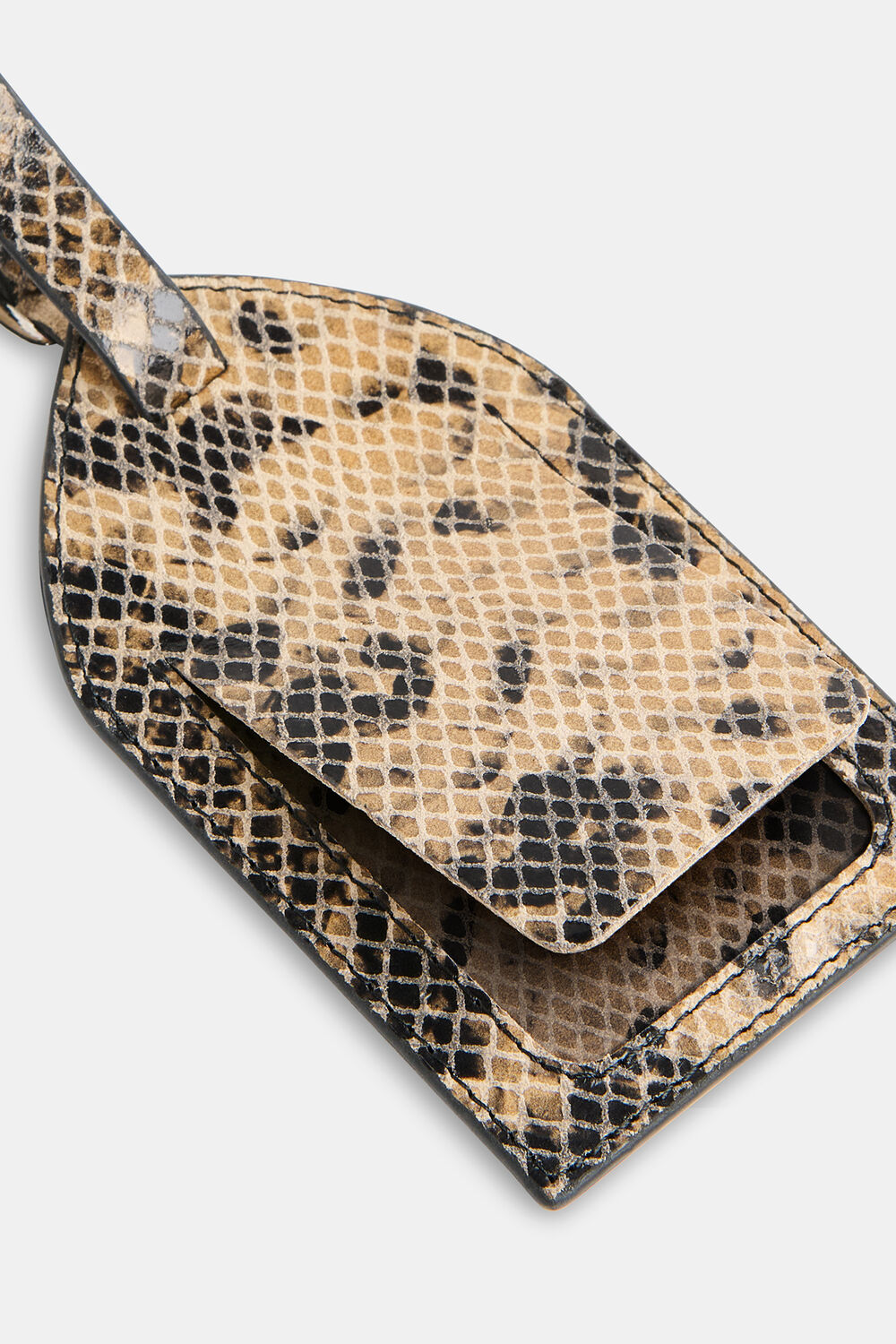 Snake Luggage Tag