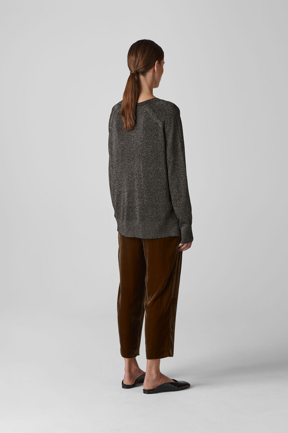 V Neck Sparkle Knit
