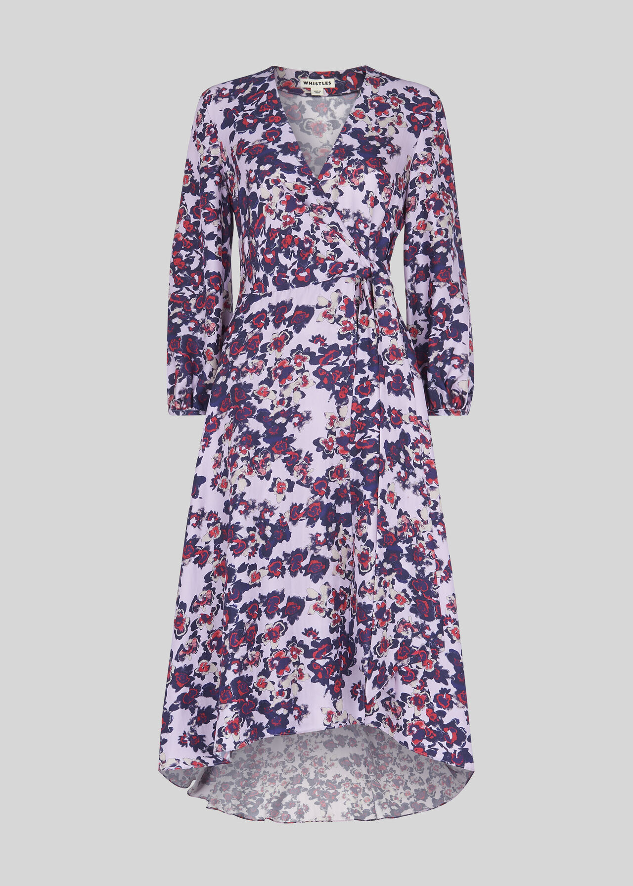 Floral Wrap Dress Multicolour