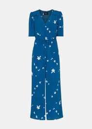Sun Bleached Floral Jumpsuit
