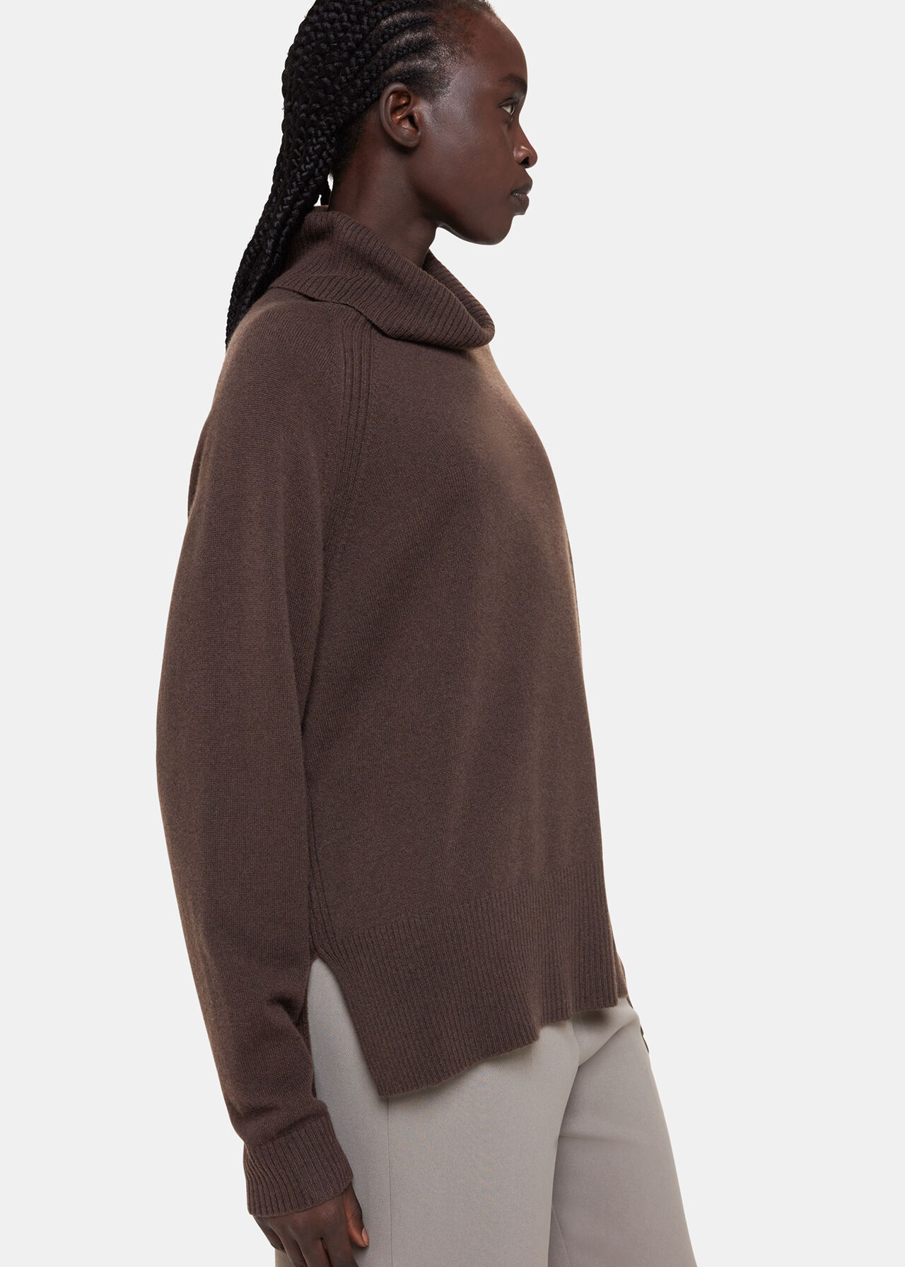 Cashmere Roll Neck
