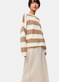 Wide Stripe Sweat