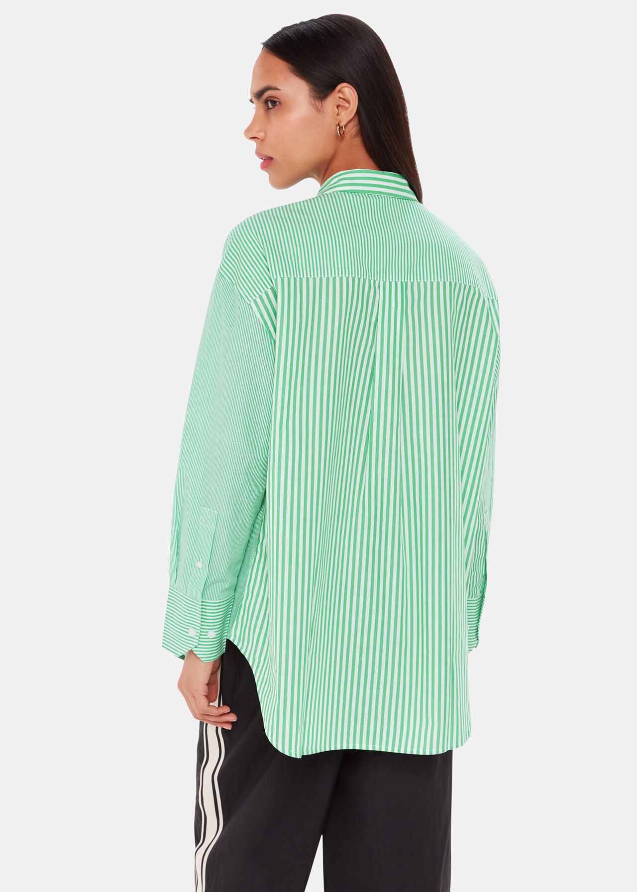 Millie Stripe Oversized Shirt