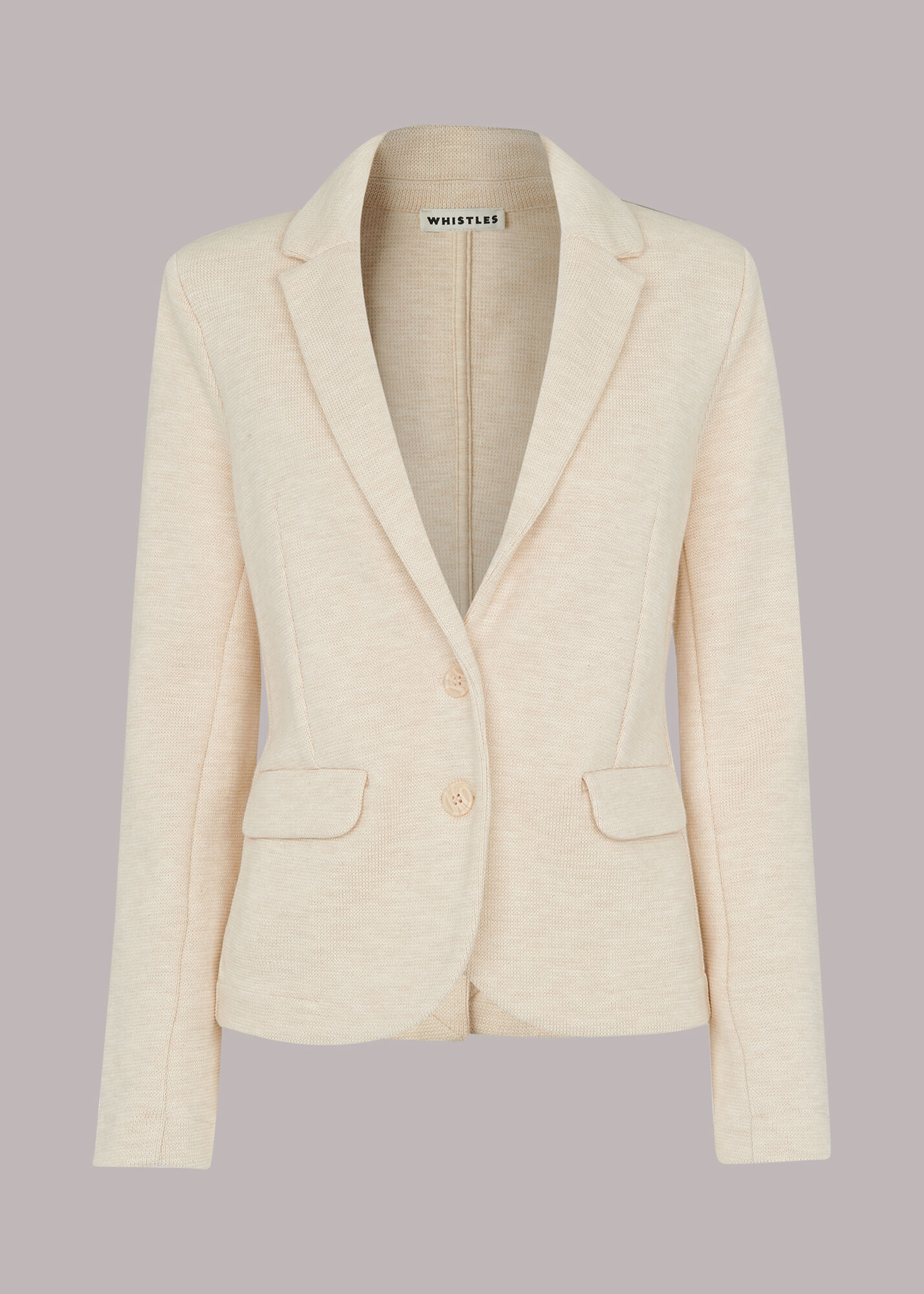 Slim jersey jacket whistles hotsell