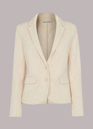 Slim Fit Jersey Jacket