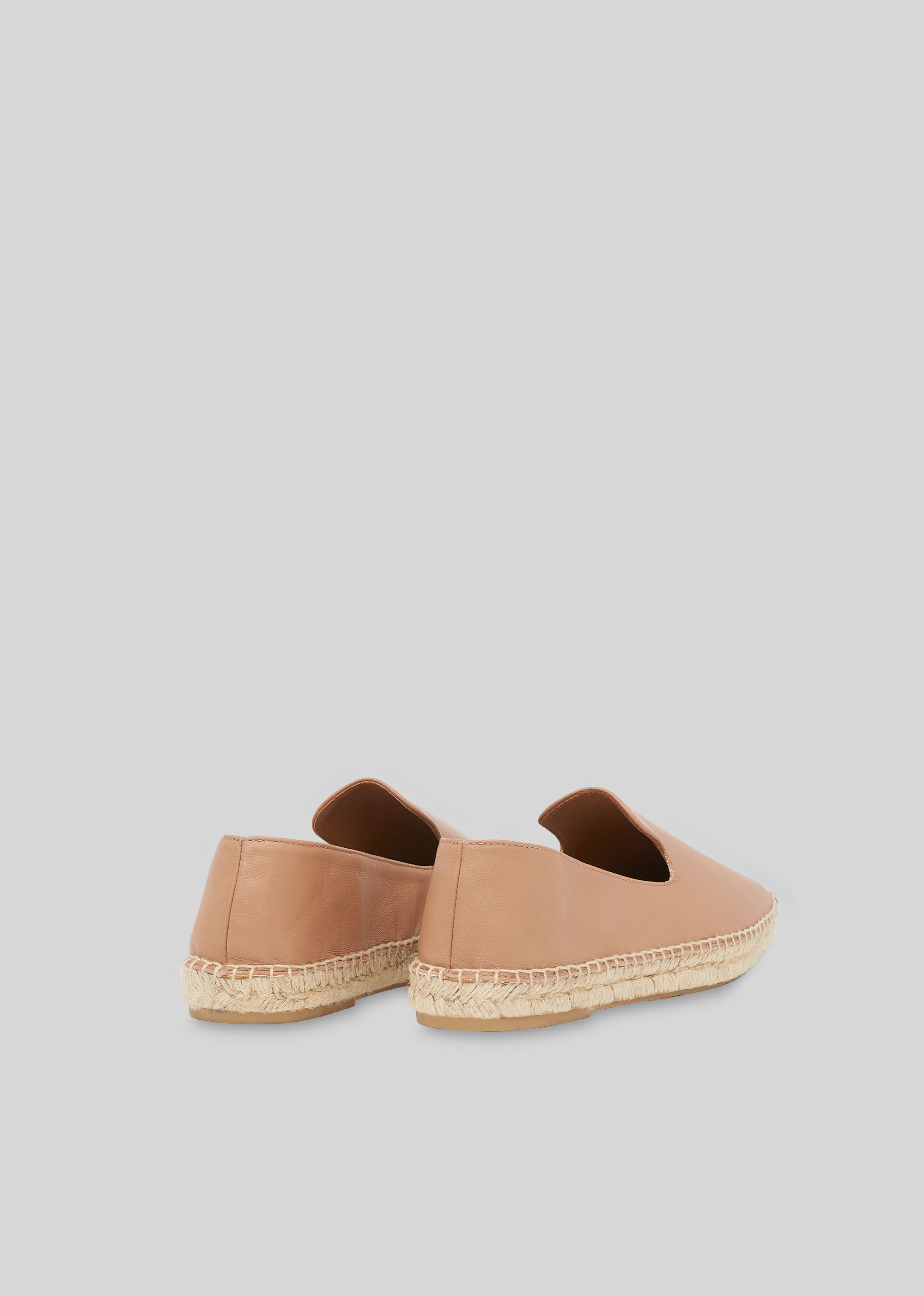 the brighton espadrille in taupe