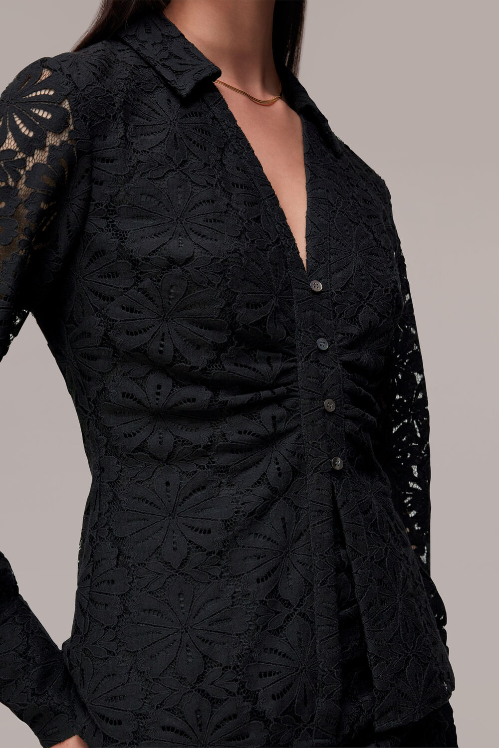 Amelia Lace Detail Shirt