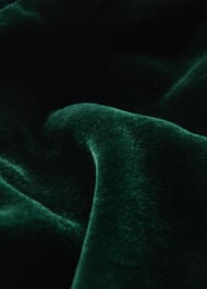 Velvet Flare Sleeve Dress