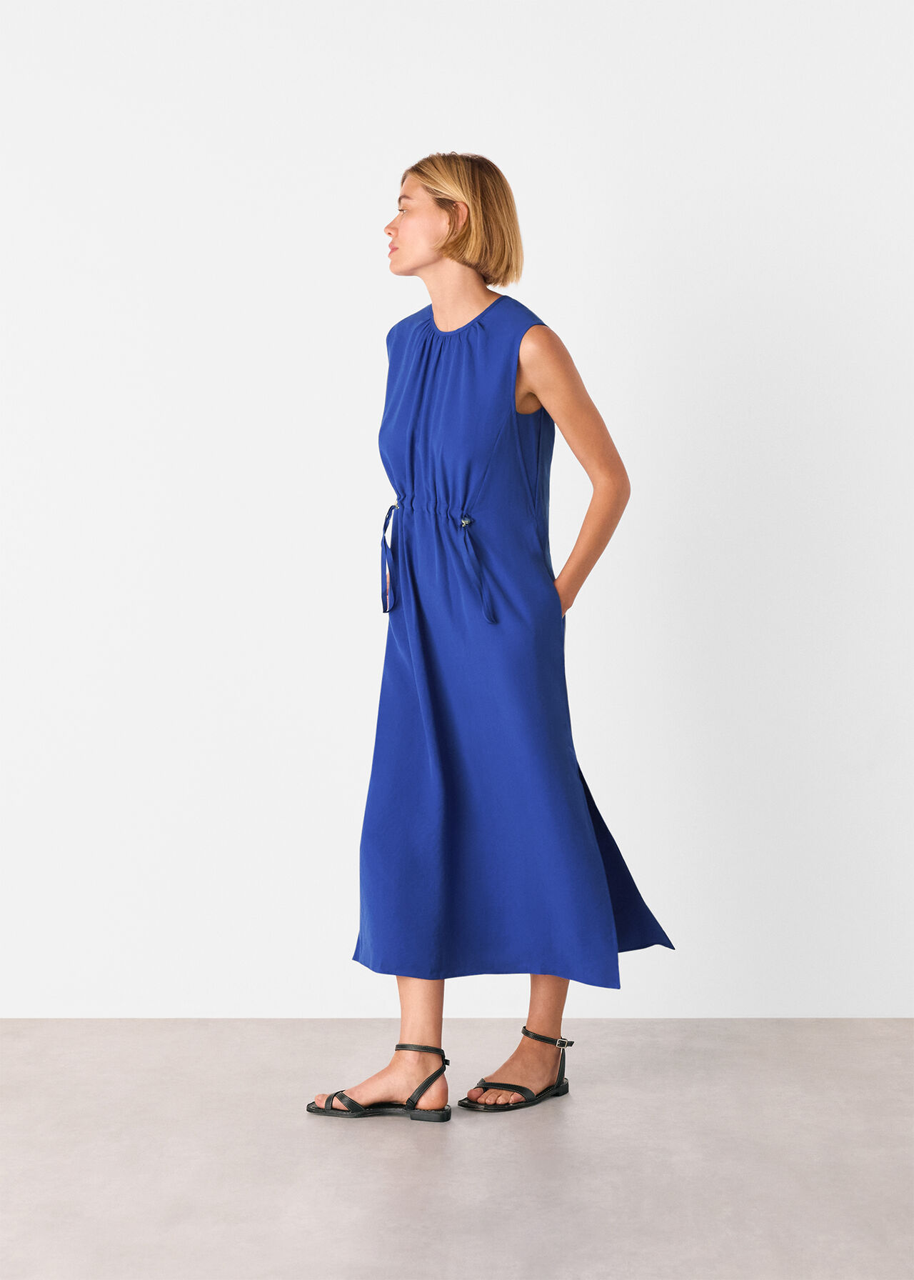 Sleeveless Midi Dress