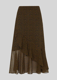 Confetti Heart Frill Skirt Yellow/Multi