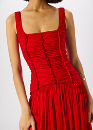 Shirred Bodice Dress