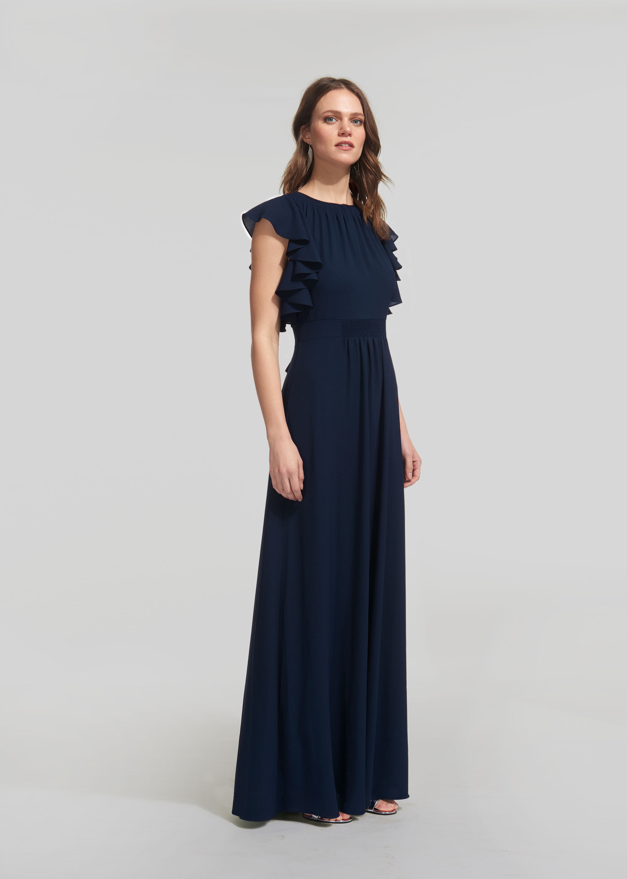 Maxi sale frill dress