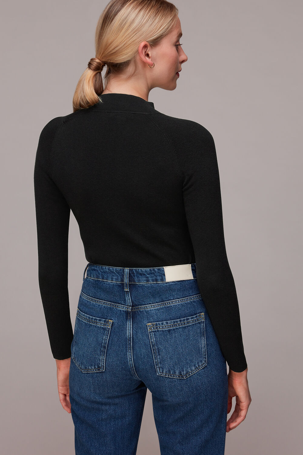 Asymmetric Cut Out Knit