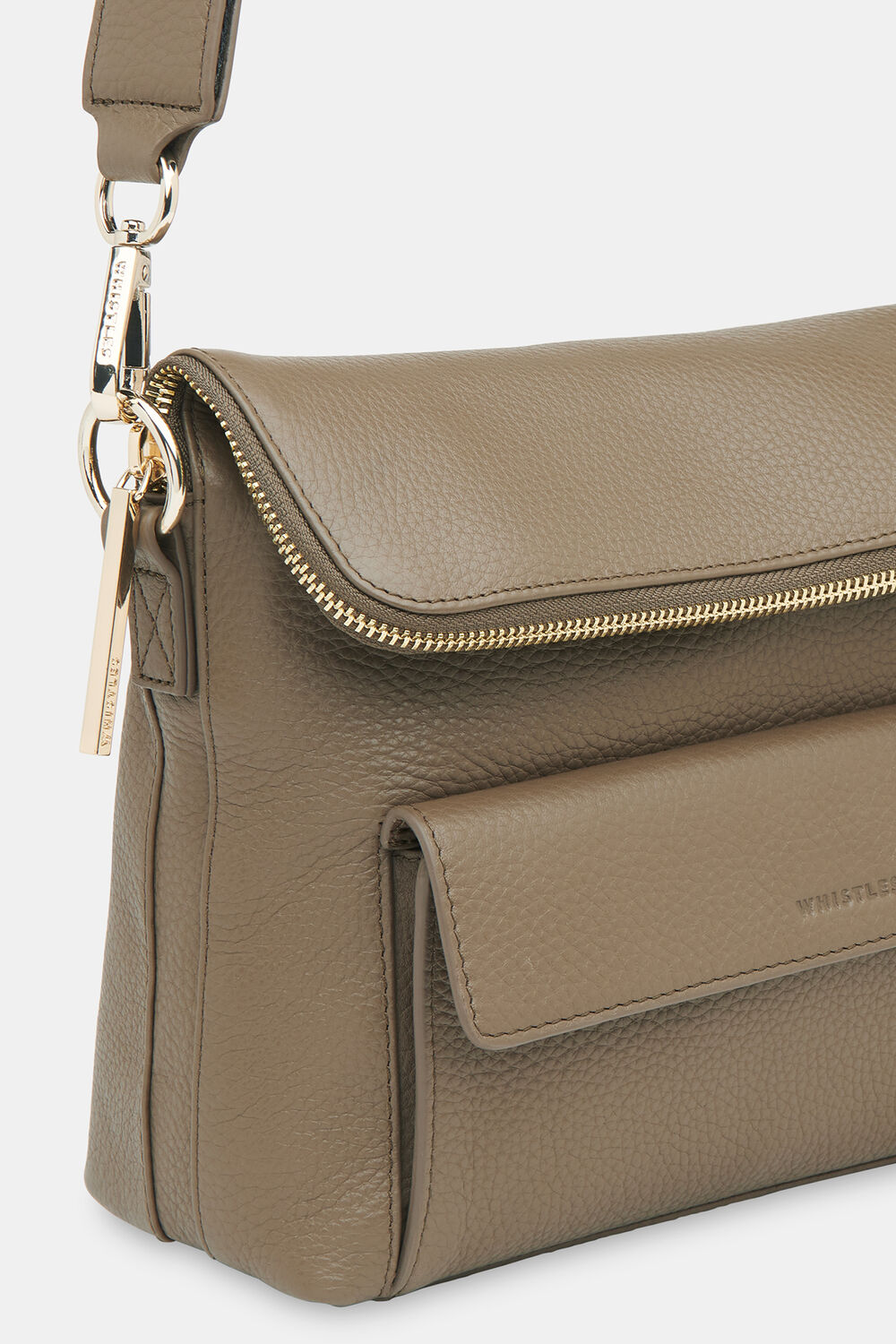 Khaki Vida Crossbody Bag