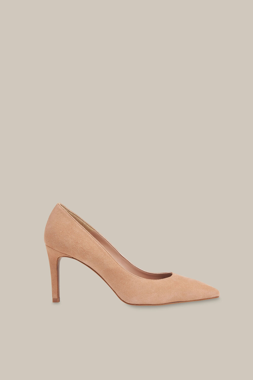 Cari Mid Suede Point Pump