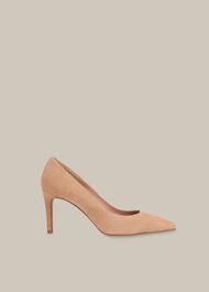 Cari Mid Suede Point Pump