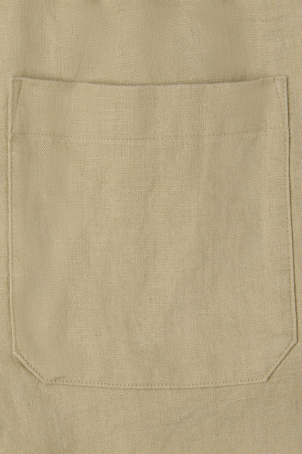 Neutral Linen Elasticated Short