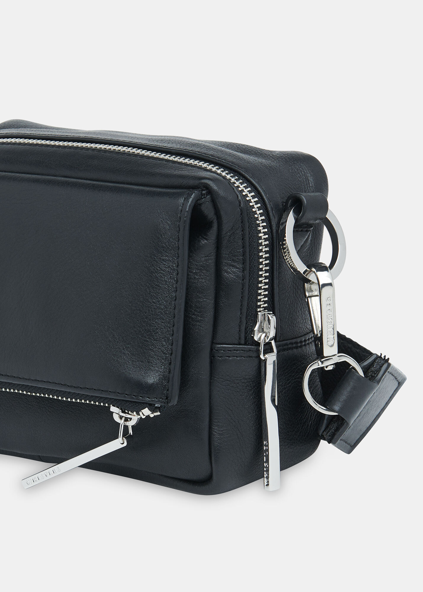 Black Bibi Crossbody Bag WHISTLES Whistles UK