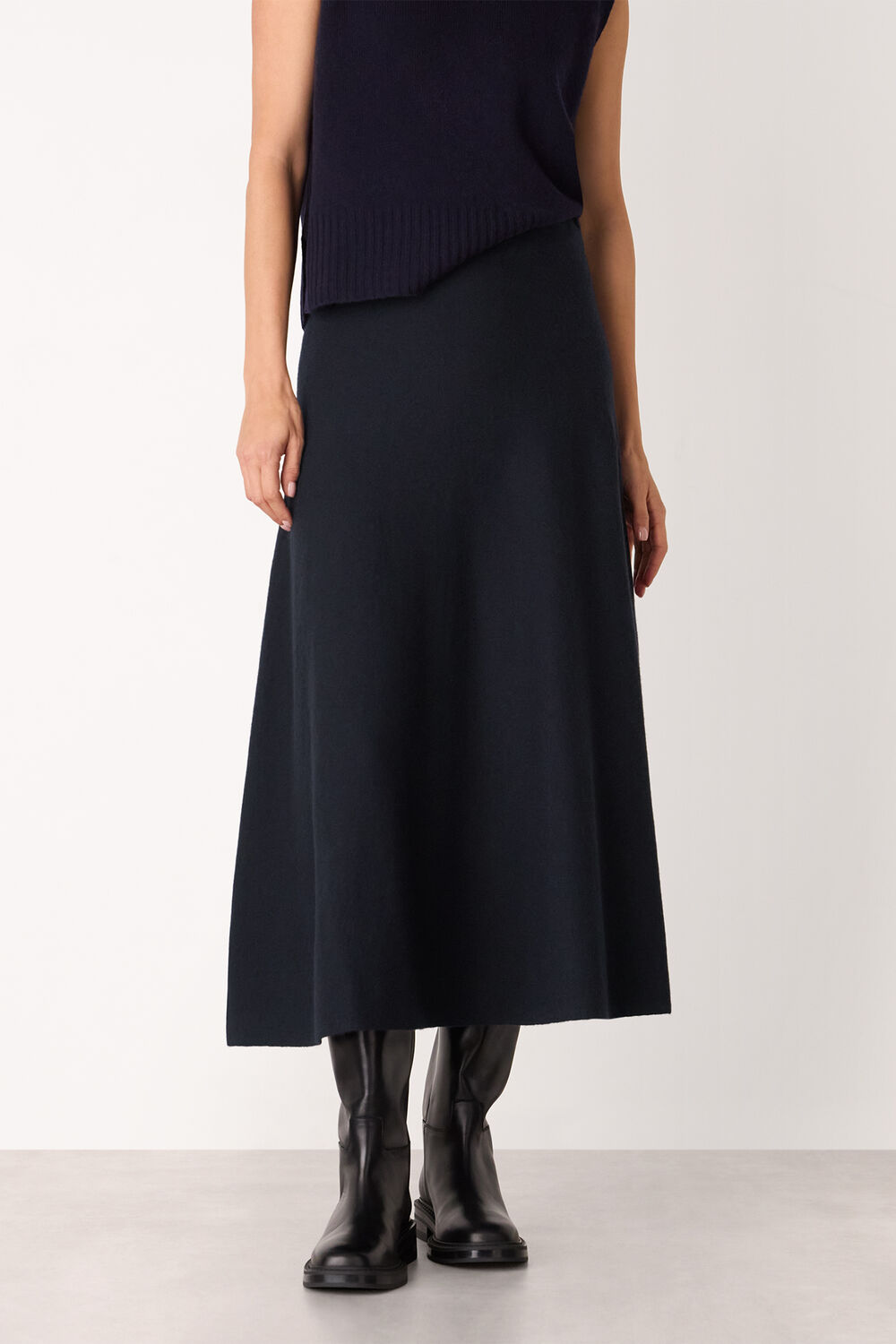Knitted Midi Skirt