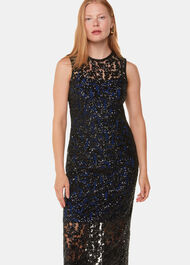 Floral Sequin Lyra Dress
