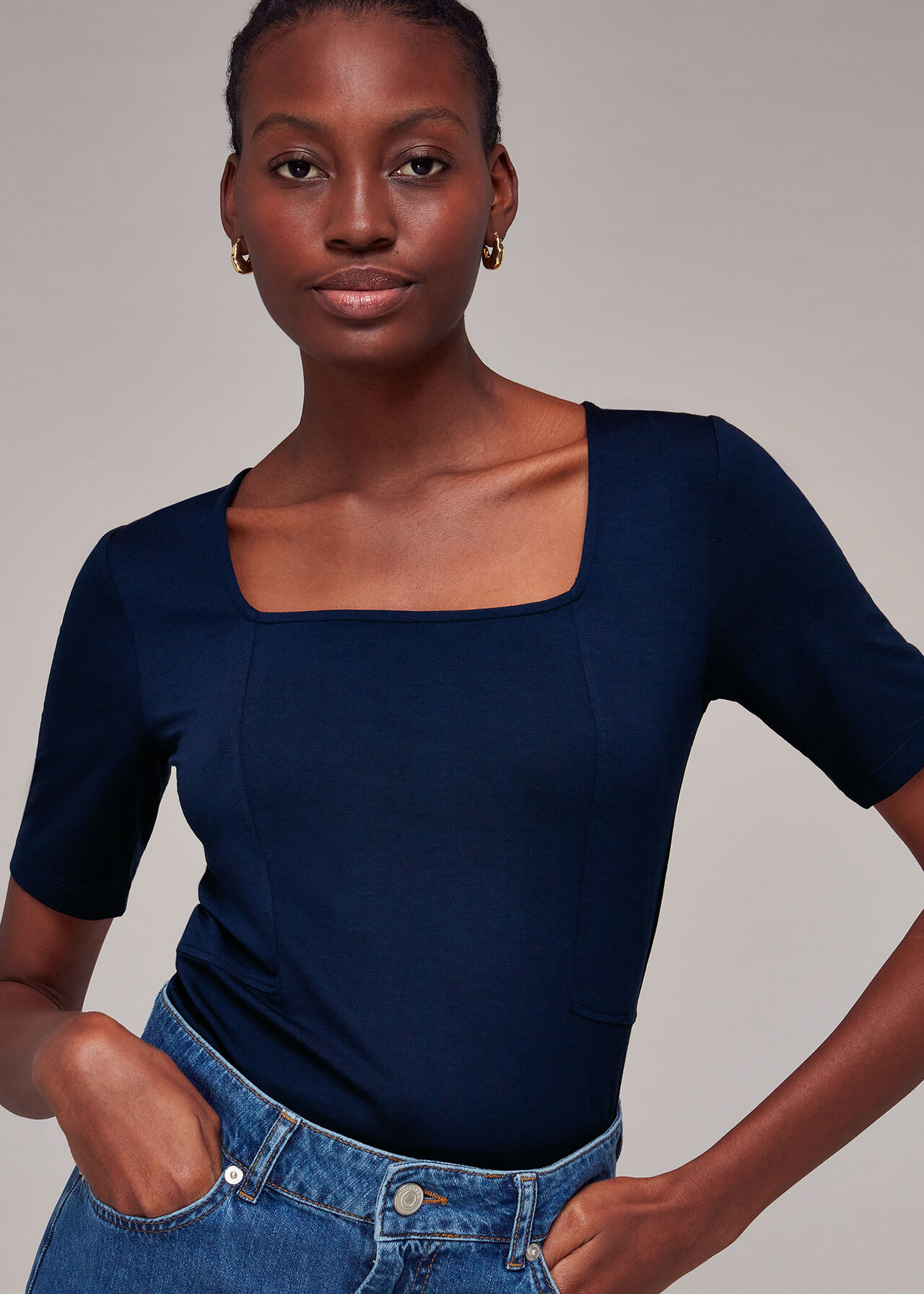 Square Neck T-Shirt
