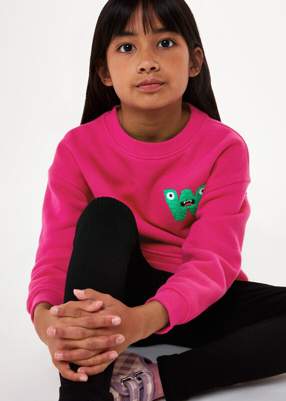 Pink Mini Monster Sweatshirt