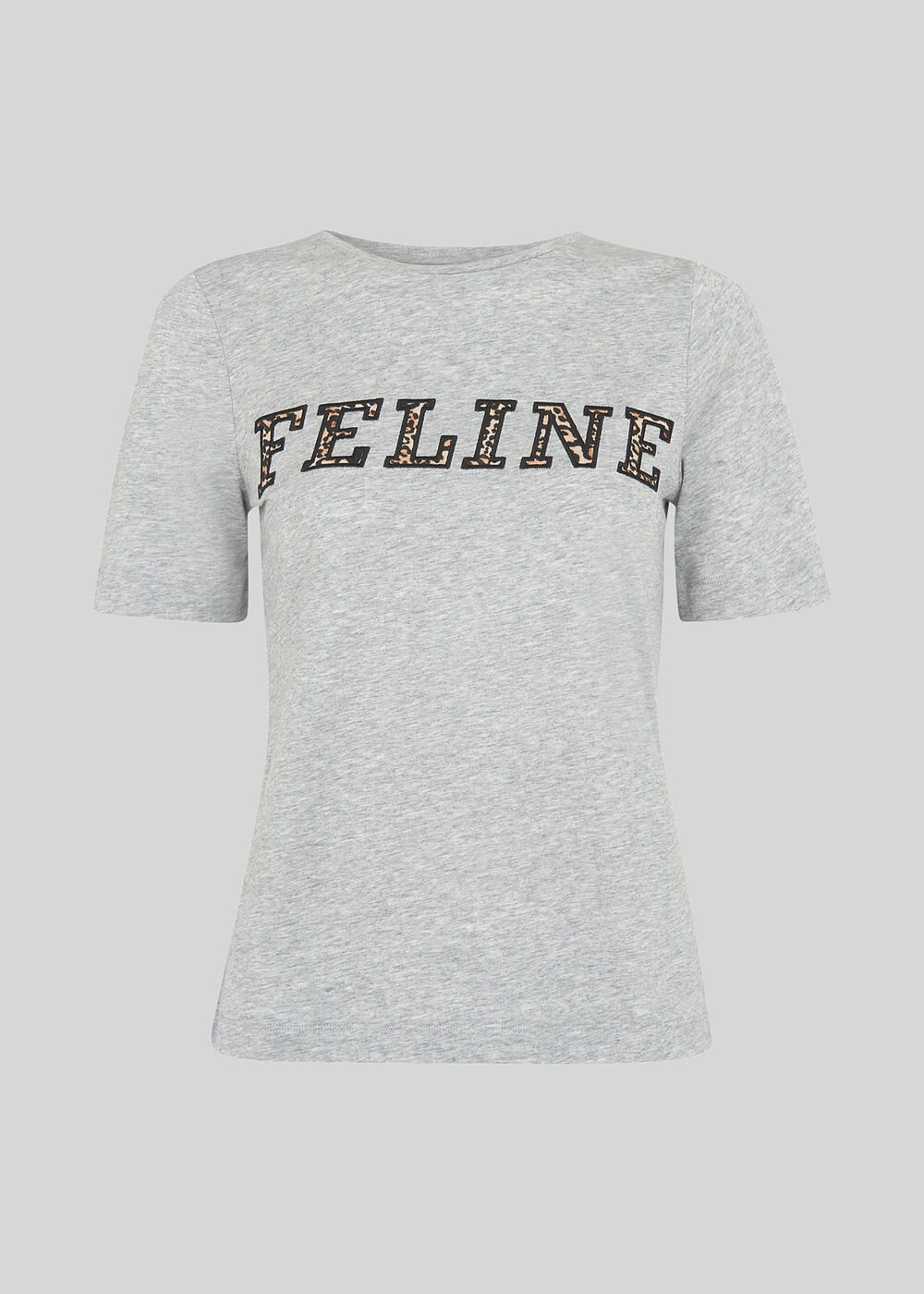 Feline Leopard Logo T-Shirt