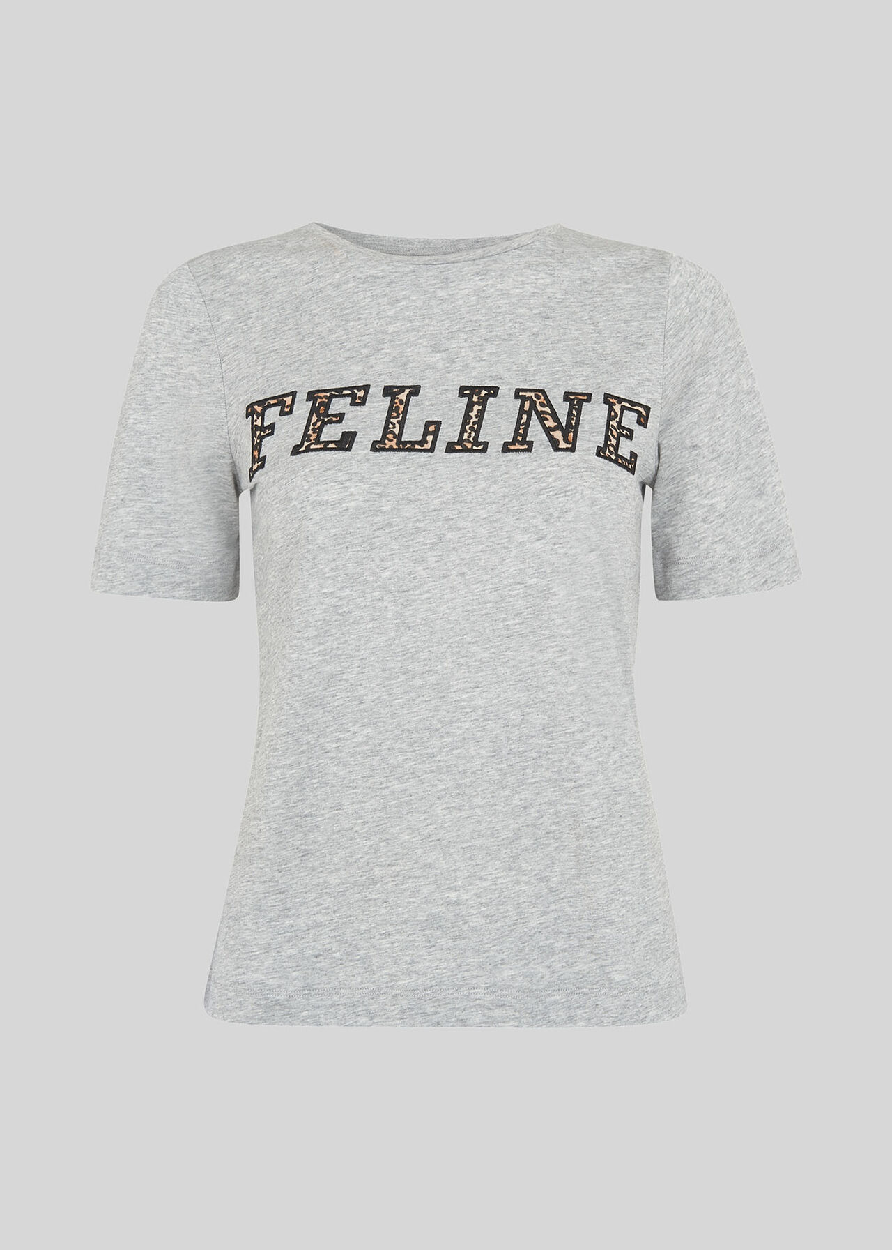 Feline Leopard Logo T-Shirt