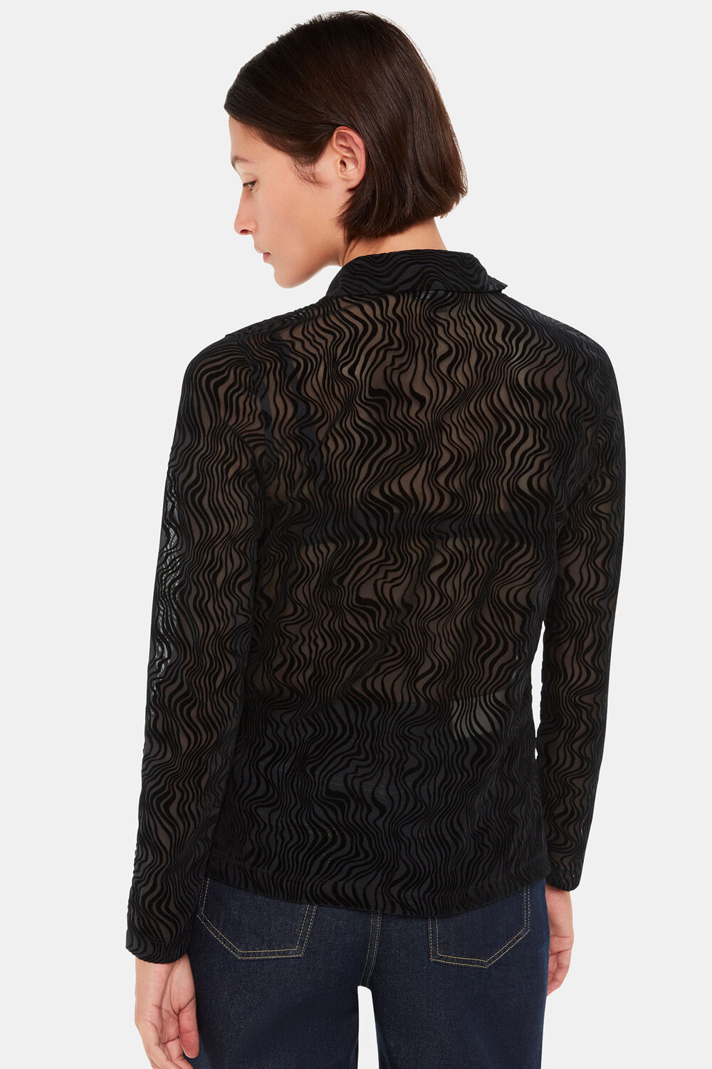 Squiggle Mesh Shirt
