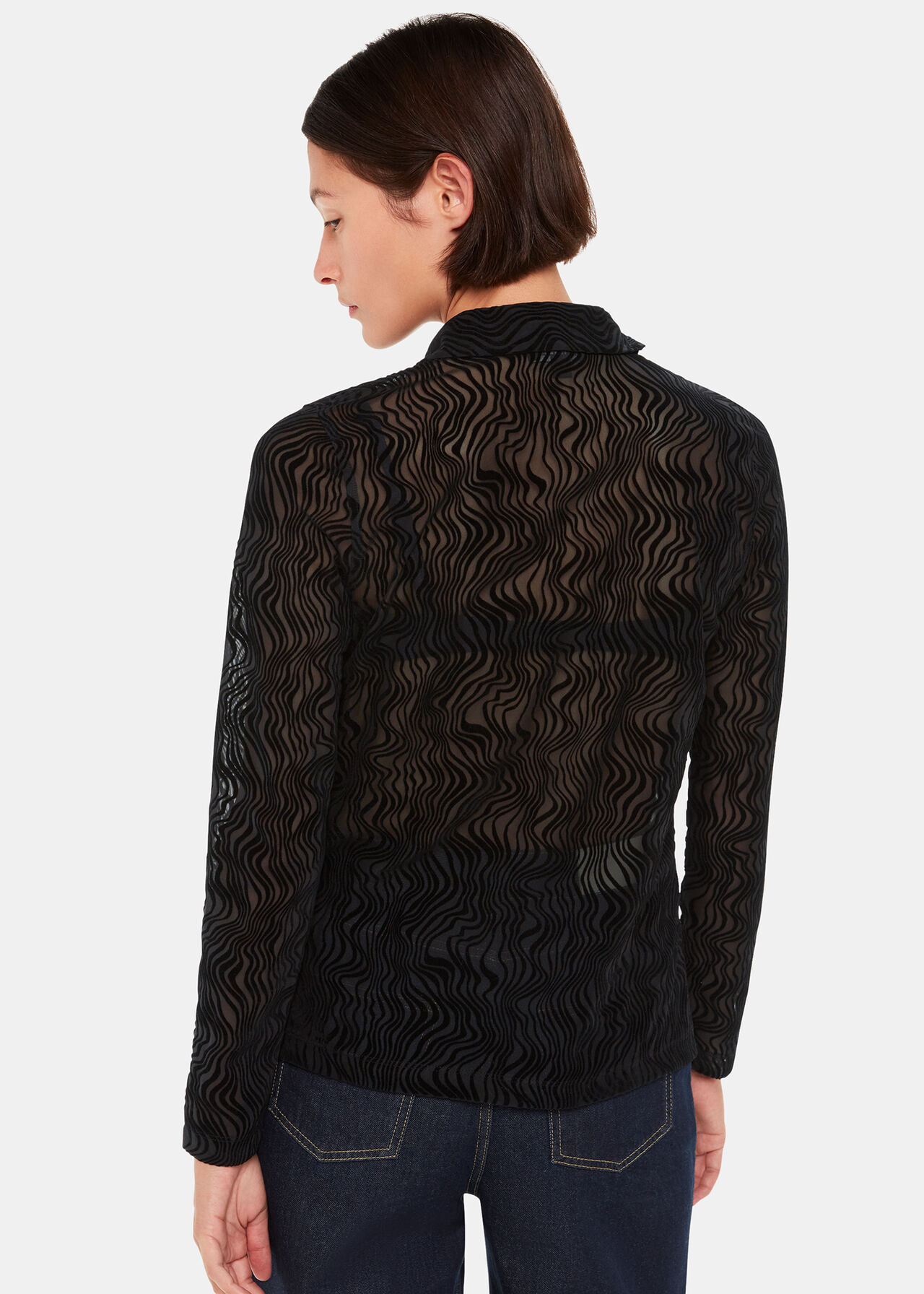 Squiggle Mesh Shirt