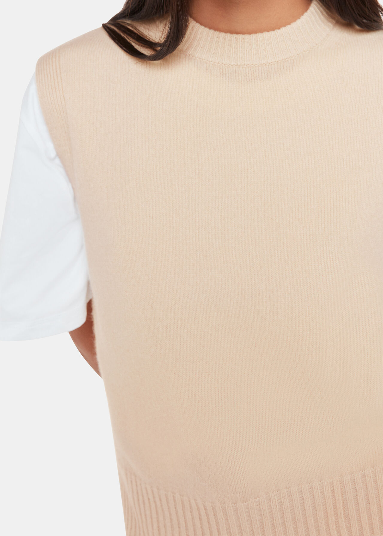 Wool Sleeveless Tank