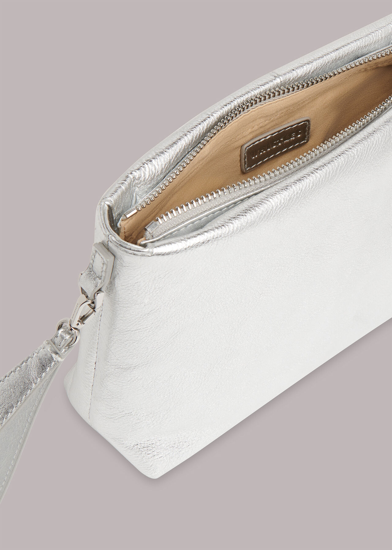 Avah Zip Top Clutch