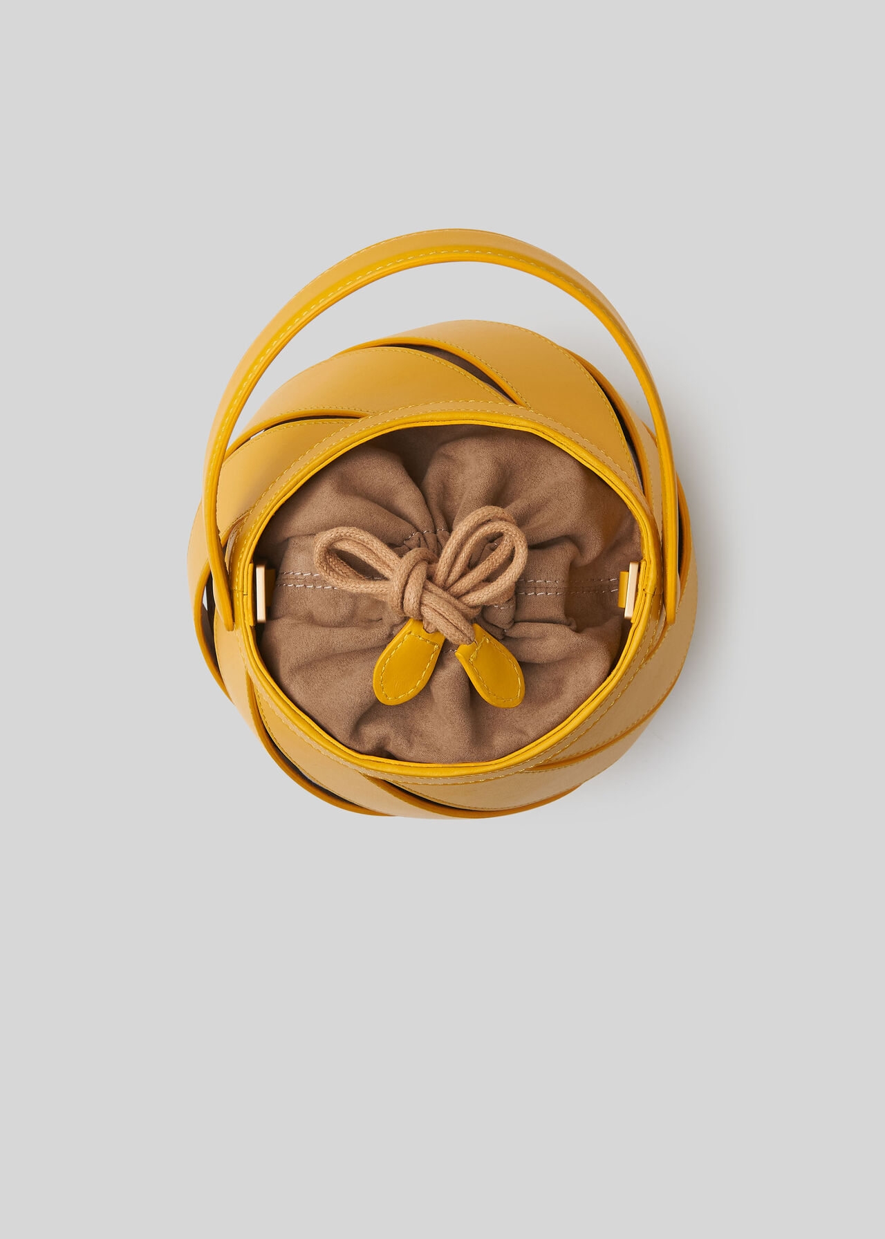 Whistles x Mlouye Helix Bag Yellow