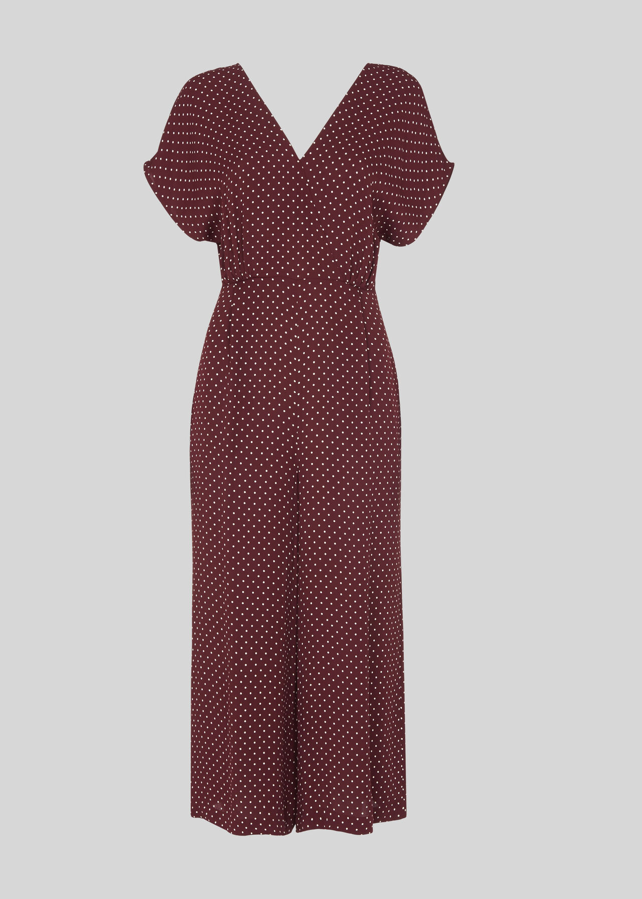 Margot Spot Wrap Back Jumpsuit