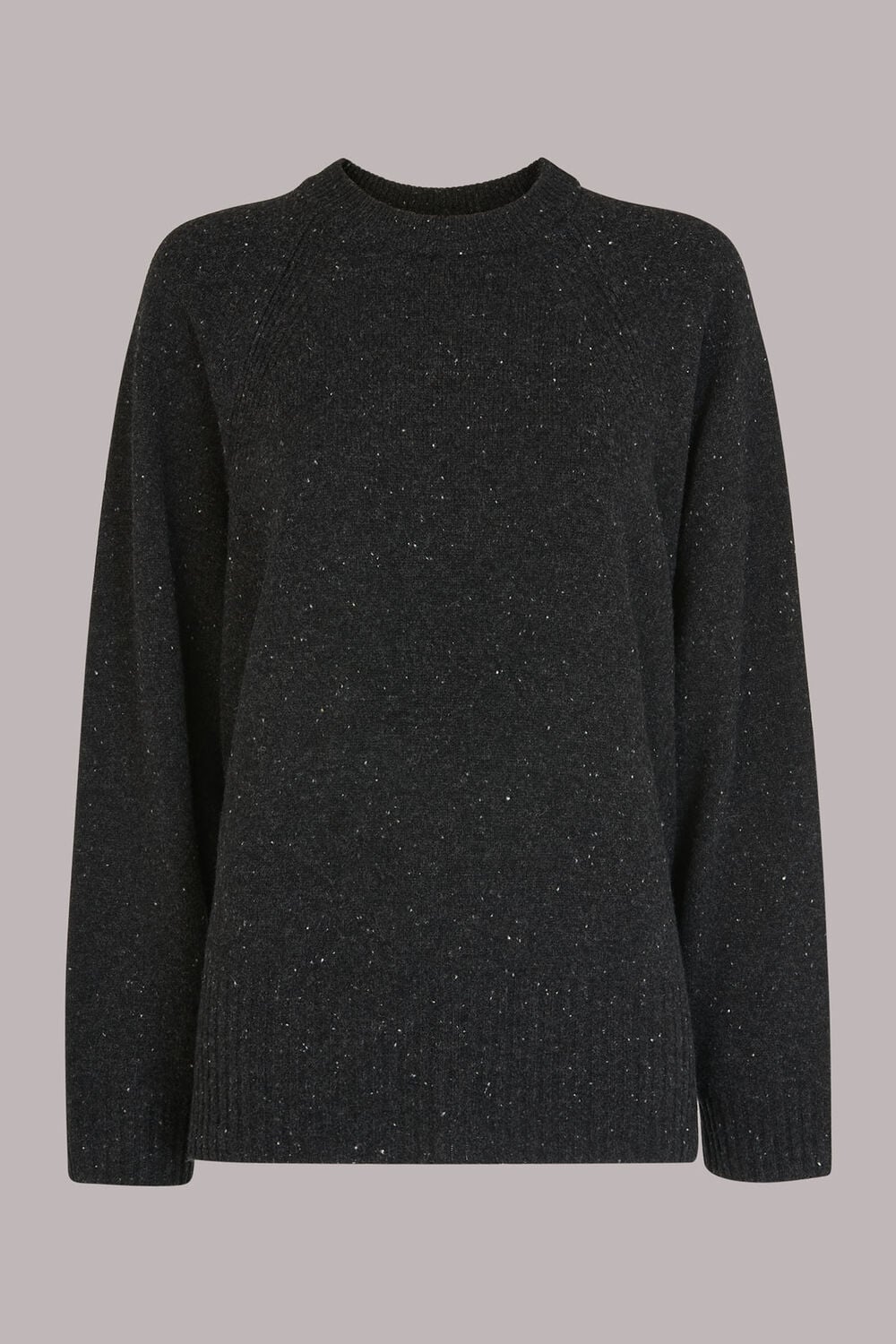 Boyfriend Crew Neck Knit