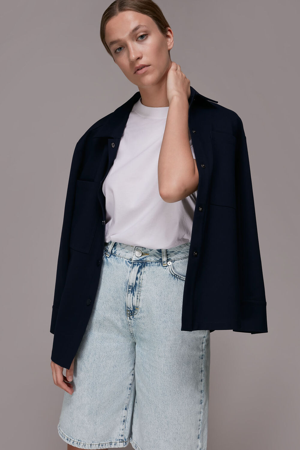 Denim Bermuda Short