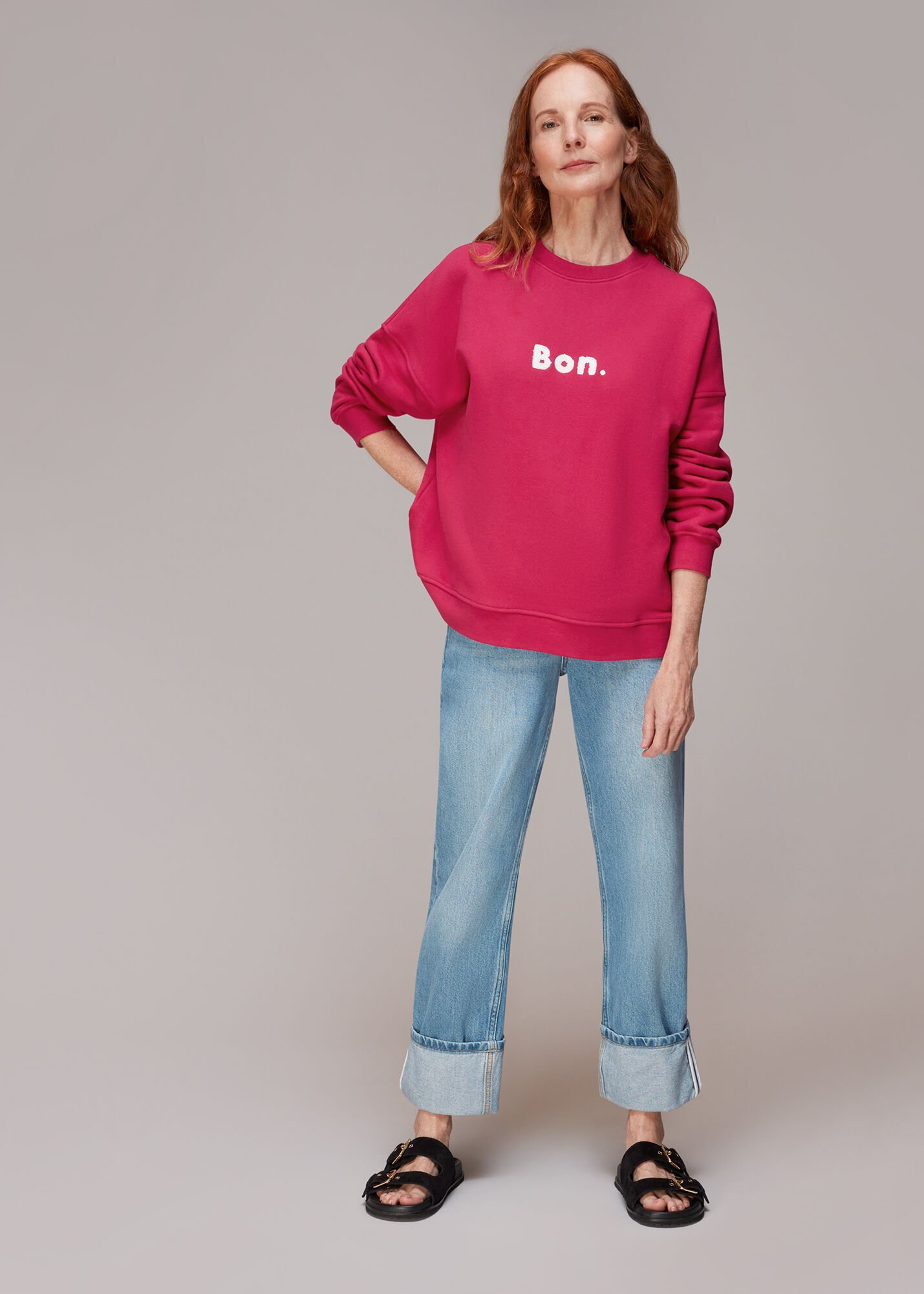 Whistles slogan jumper online
