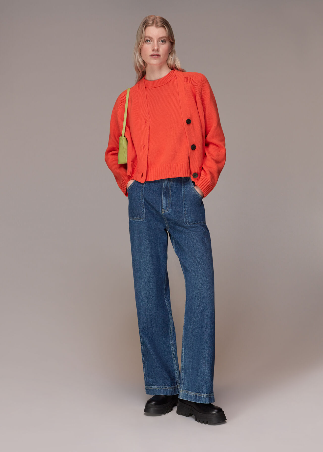 Karine Rib Detail Cardigan