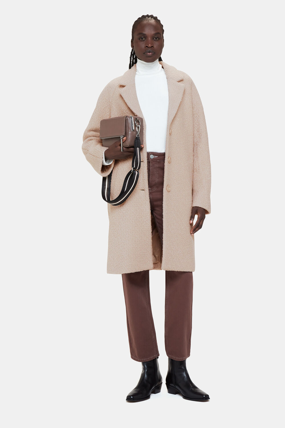 Anita Wool Boucle Coat