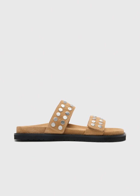 Neutral Studded Slider