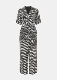 Abstract Triangle Jumpsuit