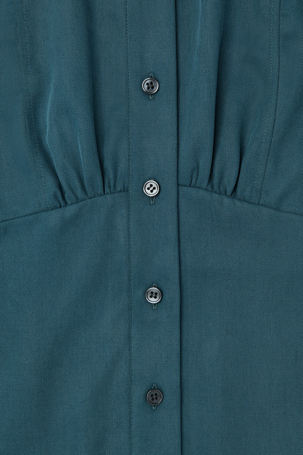 Button Front Flippy Mini Dress
